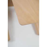 Chaise en bois en forme d'éléphant Montessori, facile à nettoyer, robuste, pour la salle de jeux des tout-petits