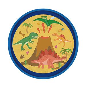 Set de Fiesta de Cumpleaños Personalizado con Temática de Dinosaurios, Decoraciones y Guirnalda de Dinosaurios de la Selva Jurásica - Product Image 2