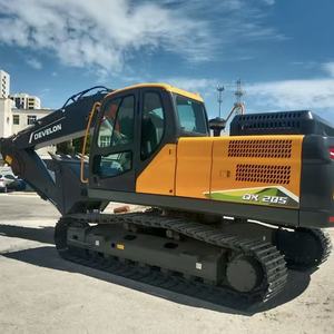 Excavatrice sur chenilles d'occasion Doosan DX205 20 tonnes d'origine coréenne, moteur Perkins, godet de 0,92 m³, pelle hydraulique d'occasion pour travaux de terrassement - Product Image 1
