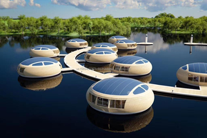 Plataforma Flotante de Lujo de Aluminio y Acero para Hotel o Restaurante Jumeirah JM8520 12x12m/15x15m 10-20 Pasajeros Estética Única en el Agua - Product Image 2