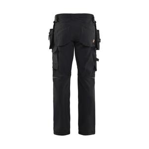 BLAKLADER - 172016459900C46 pantalones Craftsman 4-Way stretch Black - EAN 7330509872147 PANTALONES DE TRABAJO DE CARGA - Product Image 2