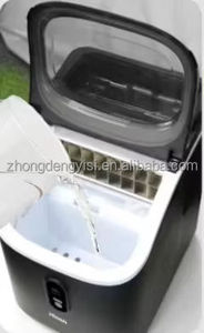 Desktop Portable <b>Ice</b> Maker <b>Home</b> Automatic Electric Smart Countertop 12kg Clear <b>Ice</b> Maker <b>Machine</b> Ready to Use in 8-10 Mins - Product Image 4