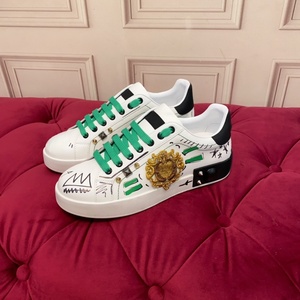 Zapatos Deportivos de Plataforma de Cuero Genuino para Hombre, Diseño Personalizado, Modernos y Lujosos, con Amortiguación, Cierre y Protección Antiolor - Product Image 2
