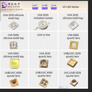 ฟลักซ์การแผ่รังสีสูง1-3W UVB narrowband อลูมิเนียมนำ308nm 290-345nm 60 12 nocai 60ใช้ทางการแพทย์5-7V 200mA ชิป <span class=keywords><strong>Dowa</strong></span> นำ - Product Image 2