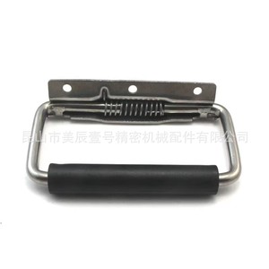 Manija de Puerta de Acero Inoxidable E-LUWUASPS131 304 con Retorno Automático, Diseño Industrial, Fácil Instalación - Product Image 2