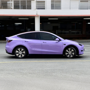 Film de protection de véhicule Premium PET Ghost Metal Ghost Metallic Midnight Purple, installation facile, sans résidus, application partielle - Product Image 2