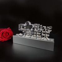 Trophées personnalisés Hypercrafts, plaque de trophée en cristal par sublimation, gravure de haute qualité