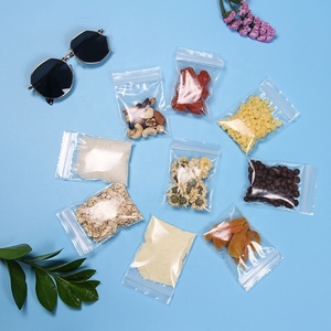 Bolsas pequeñas de plástico con cierre de cremallera para almacenamiento de alimentos, bolsas pequeñas y transparentes con logotipo personalizado ecológico - Product Image 6