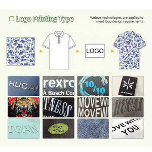 批发定制男式休闲短袖马球衫高品质环保升华<span class=keywords><strong>t</strong></span>恤空白图案印花 - Product Image 5