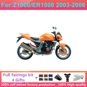 Kit completo de carenado inyectado para motocicleta, compatible con Z1000 ER1000 2003 2004 2005 2006, kits de carrocería y carenados Zxmt Z1000/ER10 - Product Image 4