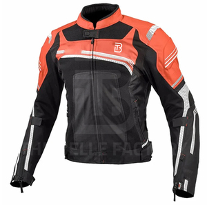 Veste de moto d'hiver de haute qualité pour hommes prix de gros veste de motard en PU pour vêtements de moto et de course automobile - Product Image 1