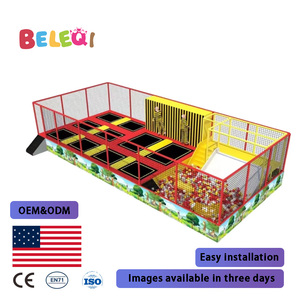 Structure de suspension de trampoline élastique pour parc de trampoline intérieur pour enfants, développement des capacités et entraînement des jeunes - Product Image 2