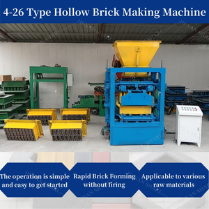 Mesin Pembuat Bata Berkualitas Tinggi 4-26 Blok Hidrolik Semen Padat Berongga - Product Image 3