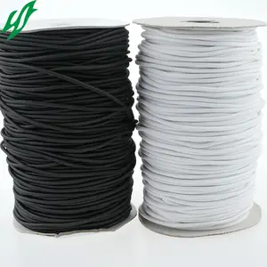 Strong Heavy Duty Stretch Polyester Round Elastic Rubber Rope Elastic Band