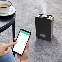 Diffuseur d'huiles essentielles SCENTA OEM pour hôtel, machine à parfum murale de luxe dorée pour hall d'hôtel, diffuseur d'arômes d'huiles parfumées