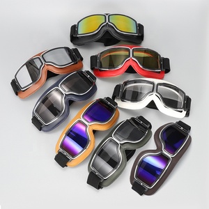 Racepro แว่นตากันฝ้าแนววินเทจ, แว่นตากันฝุ่นสำหรับมอเตอร์ไซค์ออฟโรด - Product Image 2
