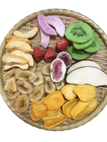 Groothandel Hoge Kwaliteit Gedroogde Vacuümverpakte Gemengde Fruitschijfjes Bulk Export Geassorteerde Tropische Snack Zoete OEM Verpakking