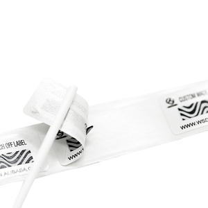 Tùy chỉnh chống giả Scratch Off bạc polyester Pet dính mã vạch nhãn an ninh Zebra Pin Nhãn dán nhãn - Product Image 5