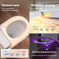 Vente en gros de toilettes intelligentes avec télécommande, toilettes murales monobloc intelligentes pour salle de bain de luxe