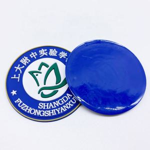 Soft Rubber PVC Patch Custom 3D Brand Name Logo Embossed Soft PVC Rubber <b>Badges</b> Patches for Clothing - Product Image 2