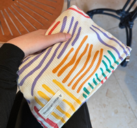 Trousse de Toilette Portable en Velours Côtelé Imprimé Léopard, Sérigraphiée, pour Voyage et Soins de la Peau