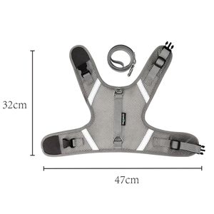 Mochila Arnés Correa para Perros de Servicio Multifuncional Ligera Premium - Product Image 4