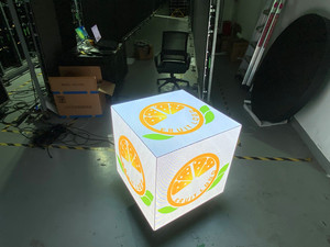 Pantalla LED Publicitaria Comercial Personalizada, Pantalla LED Cúbica para Interiores, Cubo <span class=keywords><strong>Rubik</strong></span> P2 - Product Image 3