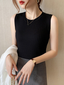 Elegant Women's Inner Top with <strong>Pastel</strong> Shade and Slim Silhouette Ideal for <strong>Office</strong> and Casual Looks - Product Image 1