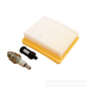 Conjunto de Filtro de Aire, Filtro de Aceite y Bujía para Cortacésped Still 235, Compatible con Desbrozadoras, Piezas y Accesorios Esenciales para Cortacésped - Product Image 1