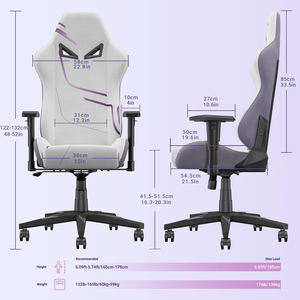 Silla Gamer Ejecutiva Clásica AJUNION, Ajustable, Directo de Fábrica, Silla de Estudio, Muebles de Oficina - Product Image 3