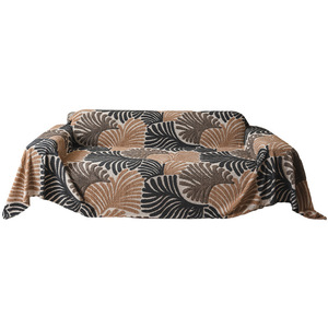 Pet <b>Sofa</b> <b>Cover</b> Leaf Pattern 145-185Cm Washable Full Coverage <b>For</b> Autumn Winter Plush <b>Sofa</b> Protector - Product Image 5