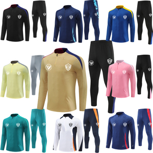 Jaket Windbreaker Sepak Bola Kualitas Thailand Grosir, Seragam Latihan Sepak Bola, Tracksuit untuk Klub, Jersey Sepak Bola, Setelan Tracksuit - Product Image 5