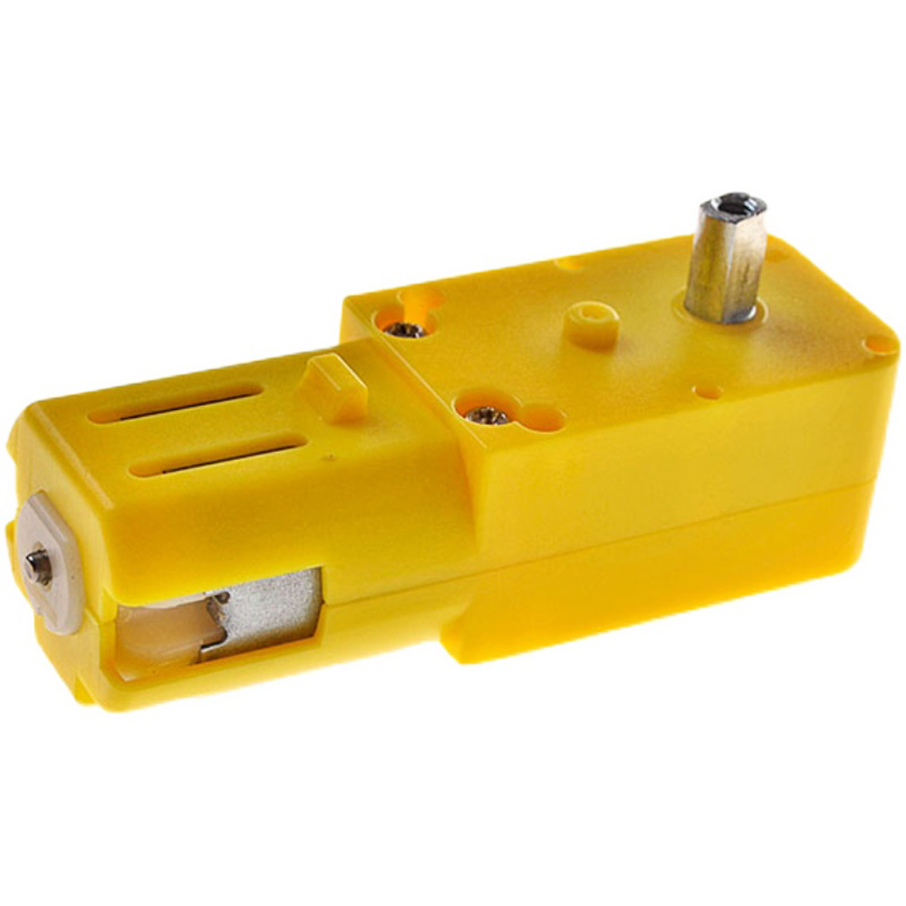 Double Shaft Motor Smart Speed Micro DC Gear Motor 110RPM - DC 3V-6V All Metal Gear Reducer For Robot, Smart Car, DIY Projects