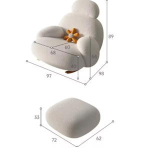 Modern Living Room Bedroom Furniture Single <b>Recliner</b> Lounge <b>Chair</b> with Rocking Feature Armrest <b>Recliner</b> - Product Image 6