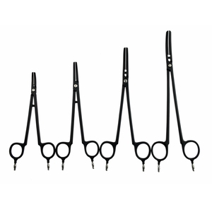 Pince bipolaire réutilisable pour banane de 4mm à douille banane de 4mm Connecteur banane de 4mm Pointe polonaise antiadhésive - Product Image 1