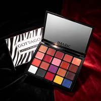 Palette de rouges à lèvres mats véganes imperméables en gros sous marque privée, haute pigmentation, crémeux, hydratants, couleur personnalisable, faible MOQ