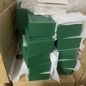 Designer custom leather <b>watch</b> <b>box</b> green <b>watch</b> <b>box</b> with custom logo protective <b>watch</b> <b>box</b> - Product Image 6