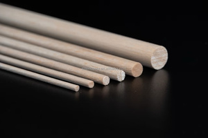 Palos de <span class=keywords><strong>madera</strong></span> de <span class=keywords><strong>balsa</strong></span> <span class=keywords><strong>varillas</strong></span> de <span class=keywords><strong>madera</strong></span> 1/8 3/16 1/4 5/16 3/8 1/2 pulgadas redondo <span class=keywords><strong>madera</strong></span> blanda DIY moldeado manualidades fabricación de proyectos - Product Image 4