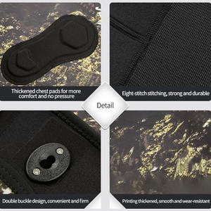 Sbart co neoprene गीले सूट 2 pccs हुक 1.5 मिमी आर्टसूट. 2pcs हुक एडेड सेट - Product Image 3