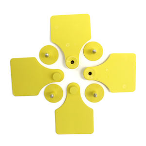 YTET026 <span class=keywords><strong>YUSTON</strong></span> Etiquettes d'oreille pour animaux pour porcs - Matériel TPU Marquage laser Design visible 80x58mm - Product Image 6