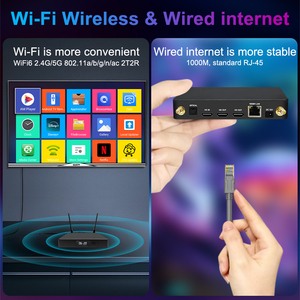 Nhà Máy <span class=keywords><strong>OEM</strong></span> rk3588 8GB + 128GB Quad Core bt5.2 wifi6 RTC <span class=keywords><strong>Linux</strong></span> Debian Android 13 thông minh Set-Top <span class=keywords><strong>Box</strong></span> 8K - Product Image 3