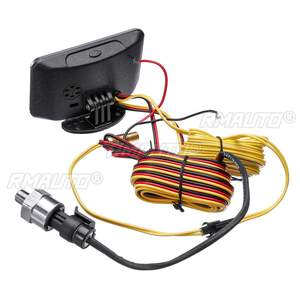 Medidor Digital LCD 3 en 1 / 4 en 1 para Automóvil, Voltímetro, Presión de Aceite, Temperatura del Agua, Sensor de Presión de Aceite 1/8 NPT, 12-24V - Product Image 5