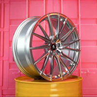 Jantes personnalisées de qualité supérieure 20 21 pouces en alliage forgé couleur bronze pour voitures de luxe certifiées SAE