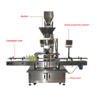 Machine de remplissage automatique électrique Dingchi, la plus vendue, pour l'emballage de riz, noix, bonbons, céréales en boîtes, avec moteur PLC et engrenage 220V, garantie 1 an