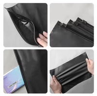 Sacs d'emballage personnalisés imprimés pour vêtements, sacs à glissière refermables en plastique, sacs à fermeture éclair pour l'emballage de vêtements