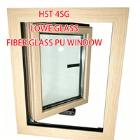 Proveedor de Ventanas de Poliuretano Reforzado con Fibra de Vidrio, Ventana Compuesta Resistente a las Heladas, Puerta para Áreas del Norte con Bajas Temperaturas