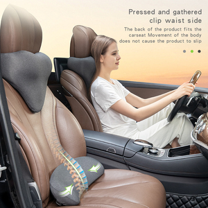 Jiyimei voiture mémoire mousse <span class=keywords><strong>coussin</strong></span> lombaire confortable <span class=keywords><strong>conduite</strong></span> oreiller lombaire - Product Image 3