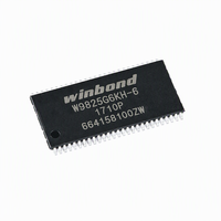 W9825G6KH 6 circuits intégrés de mémoire SDRAM TSOP54 4M x 16 bits 200 MHz