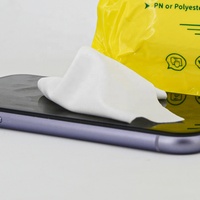 Chiffon de nettoyage sans poussière, chiffon de nettoyage 4*4 pouces pour écran de téléphone portable/écran d'ordinateur
