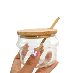 Conjunto de <span class=keywords><strong>3</strong></span>-4 Frascos de Vidro de Borossilicato para Armazenamento de Alimentos e Molhos - Product Image 4